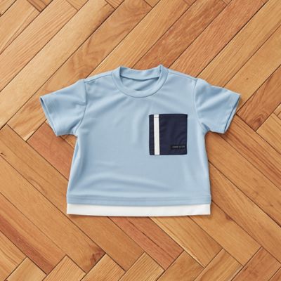 ビッグポケット　半袖Ｔシャツ（８０・９０ｃｍ）（２３６３ＴＥ０１）