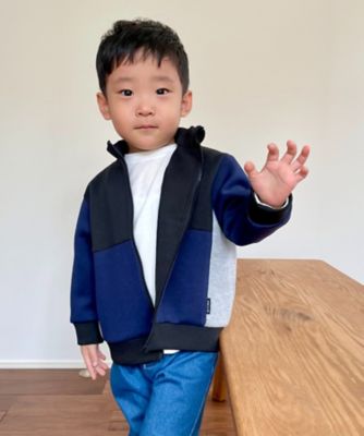 COMME CA ISM (Baby&Kids)/コムサイズム (ベビー&キッズ) 配色切り替えブルゾン(ベビーサイズ)(2366CI06)