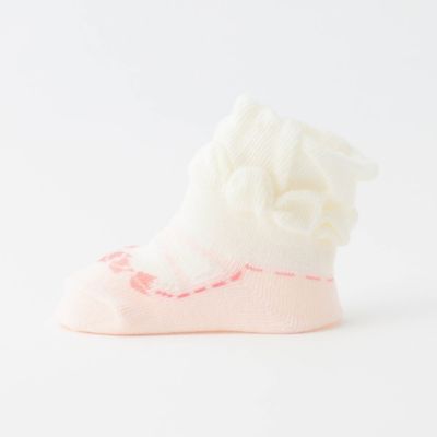 ＜COMME CA ISM (Baby&Kids)＞バレエシューズ柄カップ入りソックス（２３７４ＱＣ０２）