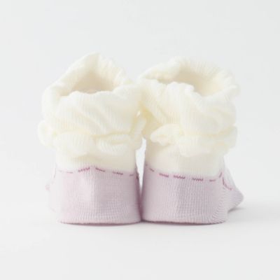 バレエシューズ柄カップ入りソックス（２３７４ＱＣ０２）