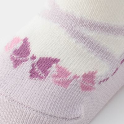 バレエシューズ柄カップ入りソックス（２３７４ＱＣ０２）
