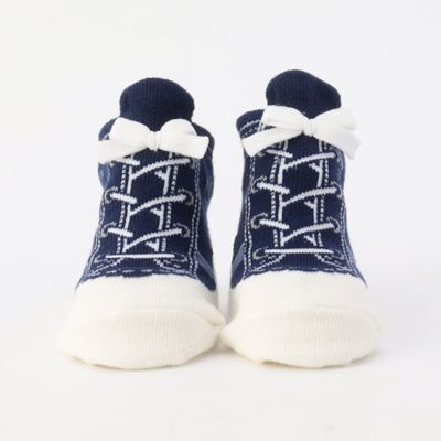 ＜COMME CA ISM (Baby&Kids)＞スニーカー柄　カップ入りソックス（２３７４ＱＧ０１）