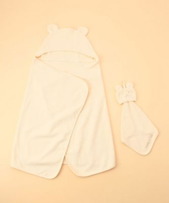COMME CA ISM (Baby&Kids)/コムサイズム (ベビー&キッズ) 耳付きバスマント・タオルのギフトセット(2383WI02)