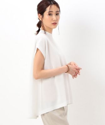 ＜COMME CA Sサイズ (Women/小さいサイズ)＞〔　Ｓサイズ　〕　シアー　フレンチスリーブ　ニット（２６０６ＩＣ０９）