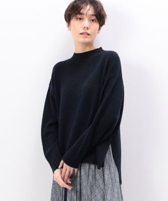 〔　Ｓサイズ　〕　エクストラファインメリノ　サイドスリットプルオーバー（２６２７ＩＥ１３）