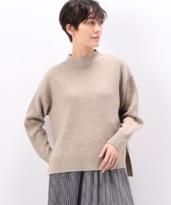 〔　Ｓサイズ　〕　エクストラファインメリノ　サイドスリットプルオーバー（２６２７ＩＥ１３）