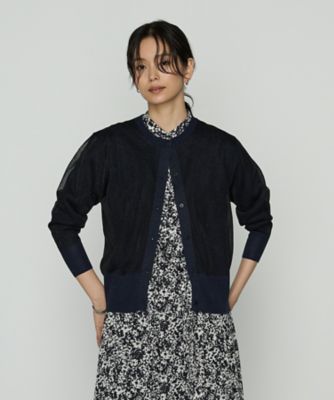 Sサイズ 〕 二重編みラメニット カーディガン（2632IK09