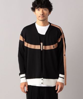 定価5万 KEINARITA ケイナリタ メルトンカーディガン ブラック 定価5万 KEINARITA ケイナリタ メルトンカーディガン ブラック