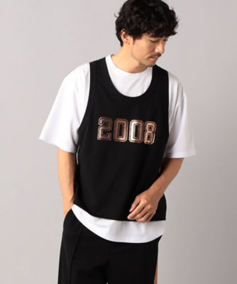 ＜β MEN (Men)＞フェイクレイヤード　コッパ―プリントＴシャツ（２７０１ＴＧ０６）