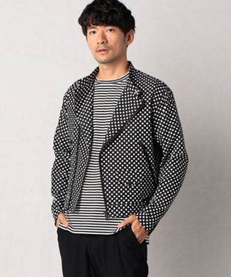 ＜β MEN (Men)＞水玉ブルゾン（２７０３ＢＥ０１）