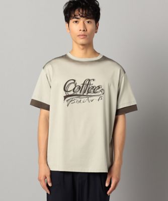 【ｃｏｆｆｅｅ　ｂｒｅａｋ】　ロゴプリントＴシャツ（２７０３ＴＩ０２）