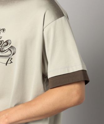 【ｃｏｆｆｅｅ　ｂｒｅａｋ】　ロゴプリントＴシャツ（２７０３ＴＩ０２）