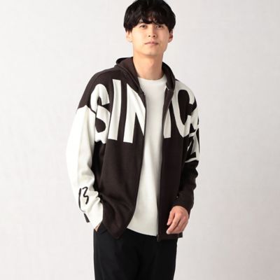 ＜β MEN (Men)＞ビッグサイン　ジップアップパーカー（２７０５ＫＥ０２）
