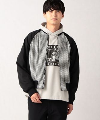 ＜β MEN (Men)＞カメラフォトプリント　ブルゾン（２７０６ＢＥ０３）