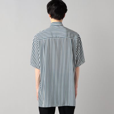 グリーン ストライプシャツ（2706IG03） | β MEN (Men)/ベータ
