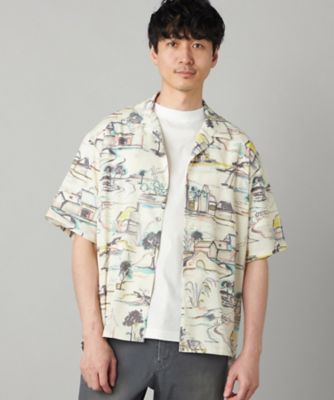 ベルガモプリント 半袖シャツ（2707IO01） | β MEN (Men