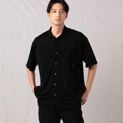 ＜β MEN (Men)＞半袖　シャーリングドレープシャツ（２７０８ＩＣ０５）