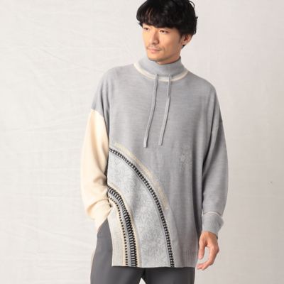 スキールック】雪柄ニット（2711KE04） | β MEN (Men)/ベータ