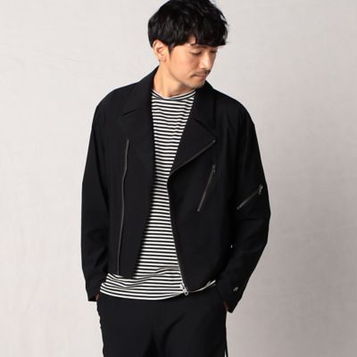 ＜β MEN (Men)＞メリルハイテンション　ライダースブルゾン（２７２７ＢＥ０２）