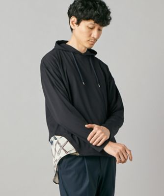 幾何柄プリント切替 プルオーバー（2727CQ01） | β MEN (Men 