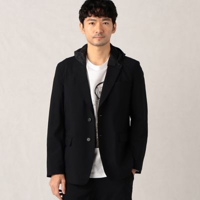 ＜β MEN (Men)＞メリルナイロン　フェイクレイヤードジャケット（２７２７ＪＣ０１）