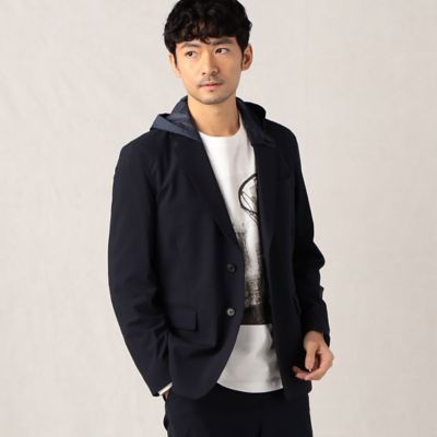 メリルナイロン フェイクレイヤードジャケット（2727JC01