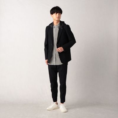 β MEN パーカー ハイテンション ニットパーカー メンズ