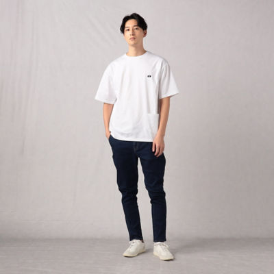 手描き風 カメラロゴ入り】ワッペンTシャツ（2727TC04