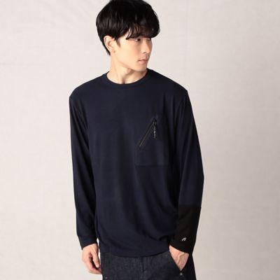 ラグウォームジップポケット長袖Ｔシャツ（２７２７ＴＥ０４）