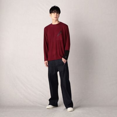 ラグウォームジップポケット長袖Ｔシャツ（２７２７ＴＥ０４）