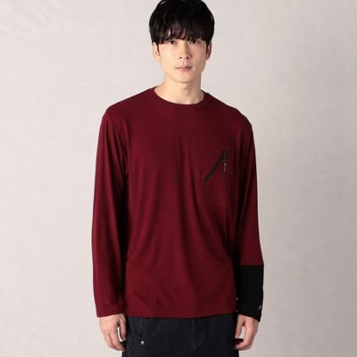 ラグウォームジップポケット長袖Ｔシャツ（２７２７ＴＥ０４）