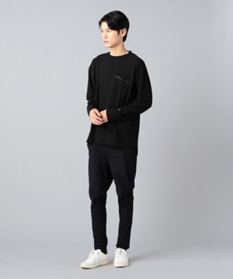 DENDI  ットン Tシャツ ファスナーポケット付き ファスナーポケット 長袖Tシャツ（2727TI07） | β MEN