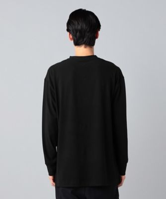DENDI  ットン Tシャツ ファスナーポケット付き ファスナーポケット 長袖Tシャツ（2727TI07） | β MEN