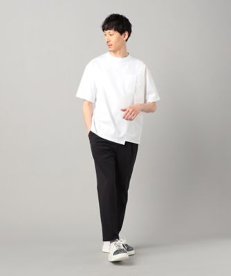 アシンメトリー切替　Ｔシャツ（２７５２ＴＫ０３）