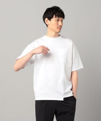 アシンメトリー切替　Ｔシャツ（２７５２ＴＫ０３）