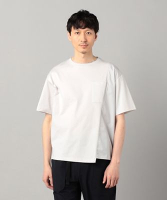 アシンメトリー切替　Ｔシャツ（２７５２ＴＫ０３）