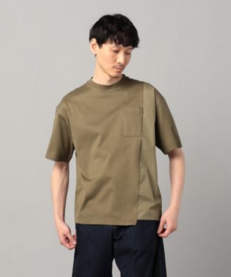 アシンメトリー切替　Ｔシャツ（２７５２ＴＫ０３）