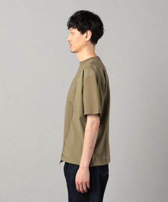 アシンメトリー切替　Ｔシャツ（２７５２ＴＫ０３）