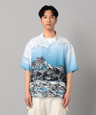 pochi アロハシャツ トロピカル柄 Mサイズ βトロピカル柄 アロハシャツ（2753IK09） | β MEN (Men
