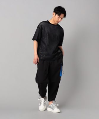 半袖メッシュ　クルーネックニット（２７５３ＫＫ０２）