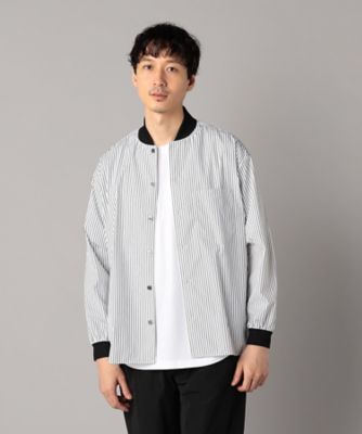 ストライプシャツ ブルゾン（2755BM01） | β MEN (Men)/ベータ