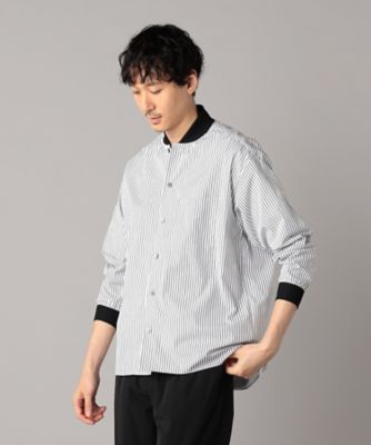 ストライプシャツ ブルゾン（2755BM01） | β MEN (Men)/ベータ