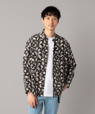 ＜β MEN (Men)＞ブラッシュドプリントシャツ（２７５５ＩＭ０２）