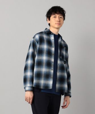 オンブレ―チェック柄 シ ャツ（2757IM05） | β MEN (Men