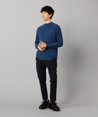 美品　G/FORE ラグウォーム プレミア 長袖モックネックシャツ ラグウォームプレミア ロングTシャツ（2757TM07） | β