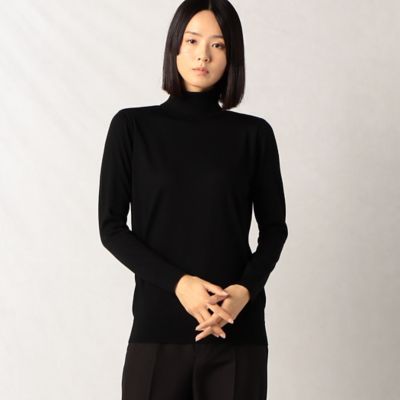 ＜BASILE28 (Women)＞エッセンシャルニット　タートルネックプルオーバー（２８０１ＩＥ０４）