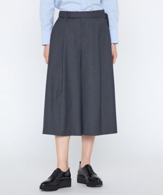 BASILE28 (Women)/バジーレヴェントット 〔ＲＥＤＡ〕片柄ストライプ　ガウチョパンツ（２８０１ＰＯ１２）