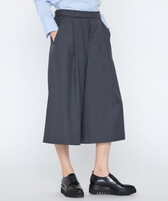 REDA〕片柄ストライプ ガウチョパンツ（2801PO12