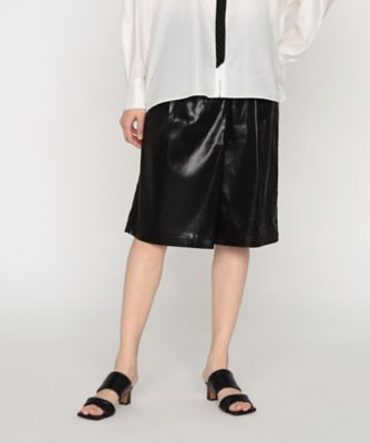 ＜BASILE28 (Women)＞輝きの白をまとって　タックパンツ（２８０２ＰＨ０１）