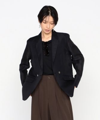 シルク麻二重織 ジャケット（2803JM01） | BASILE28